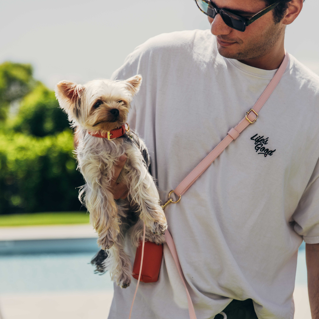 Pink Shoulder Leash