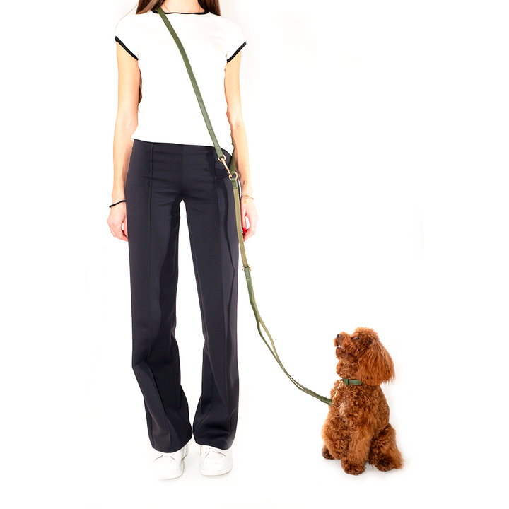 Green Shoulder Leash