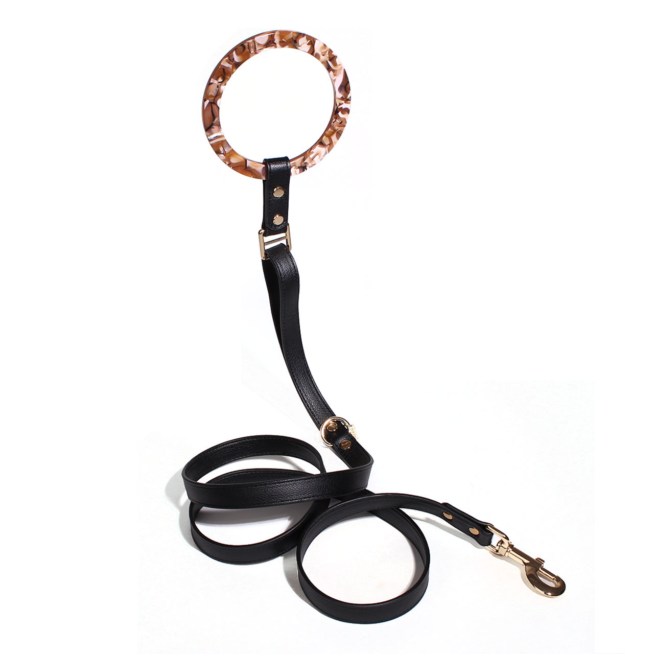 Dog Bangle Leash Tortoise