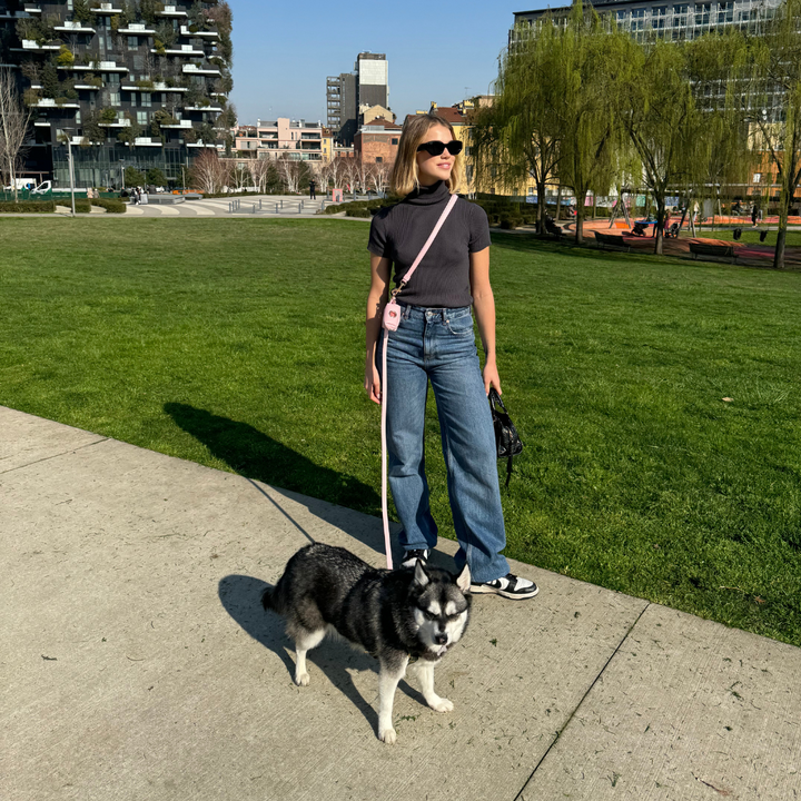 Pink Shoulder Leash